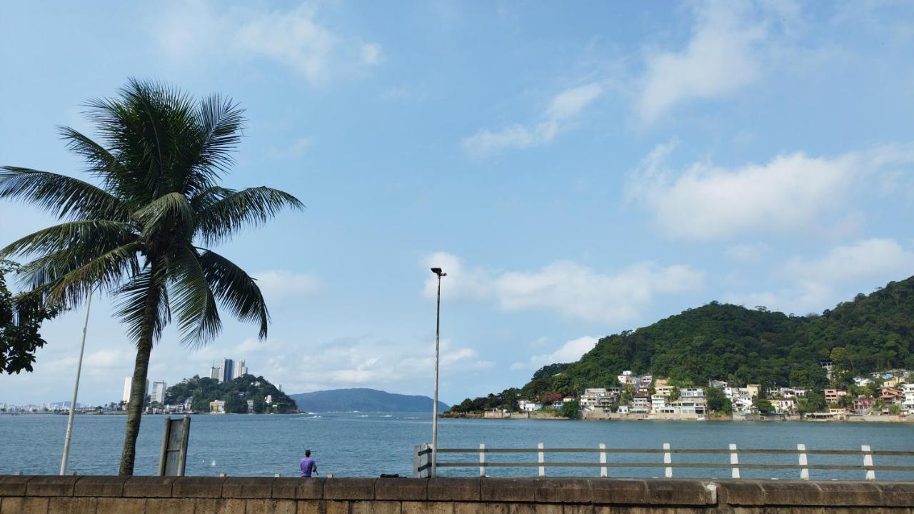 Apartamento Vista Ao Mar São Vicente Exterior foto