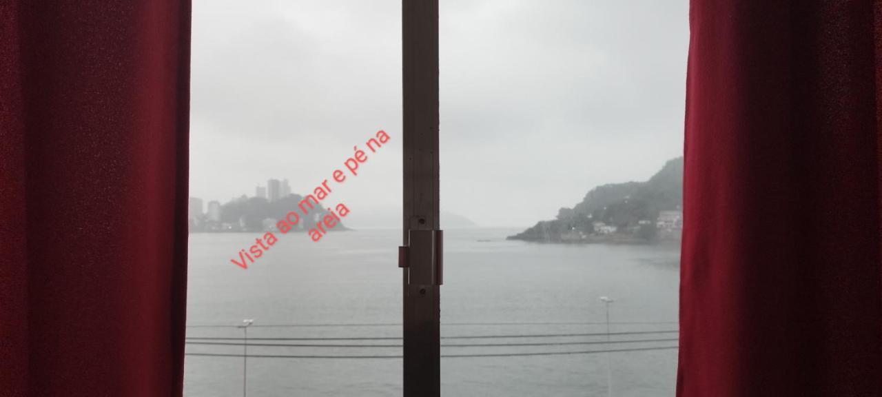 Apartamento Vista Ao Mar São Vicente Exterior foto
