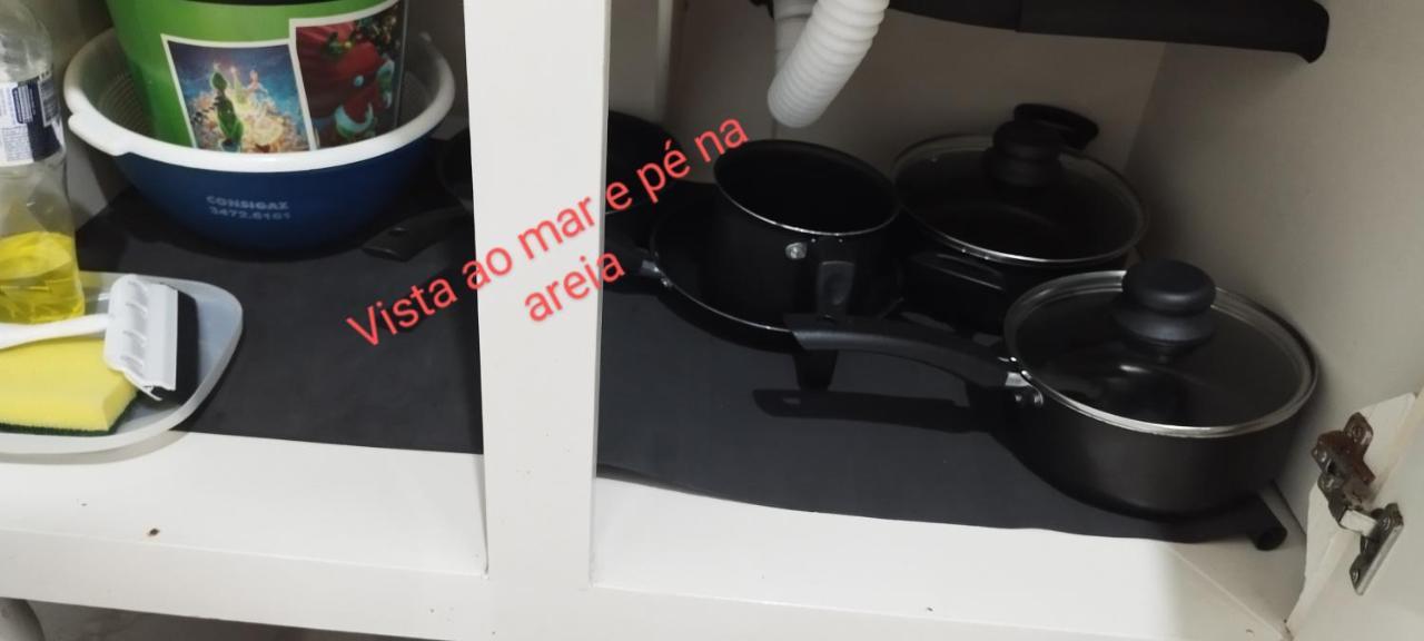 Apartamento Vista Ao Mar São Vicente Exterior foto