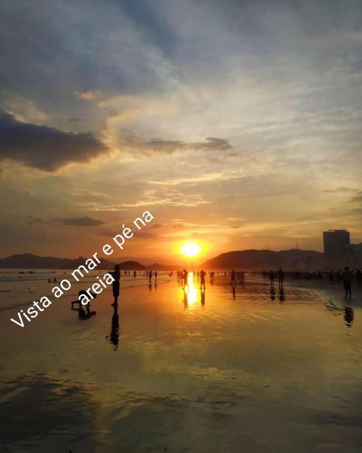Apartamento Vista Ao Mar São Vicente Exterior foto