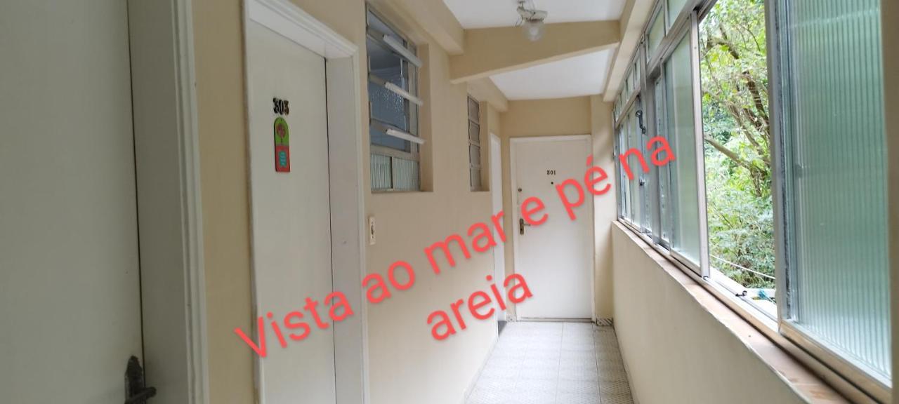 Apartamento Vista Ao Mar São Vicente Exterior foto